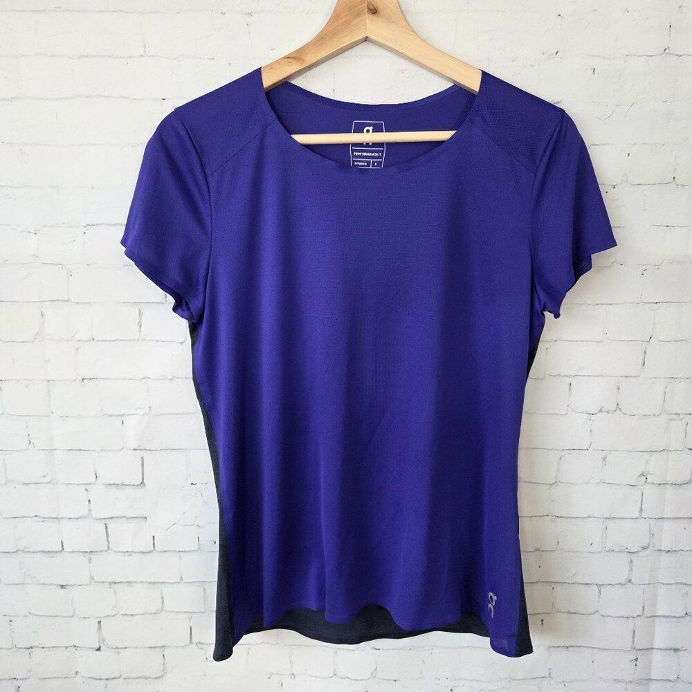 On Running Performance T Womens Size S Purple Twilight T-Shirt Tee Short Sleeve - Picture 1 of 8